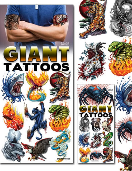 giant tattoos