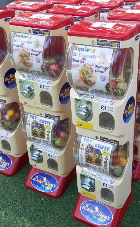 Waterproof Toy vending machines!