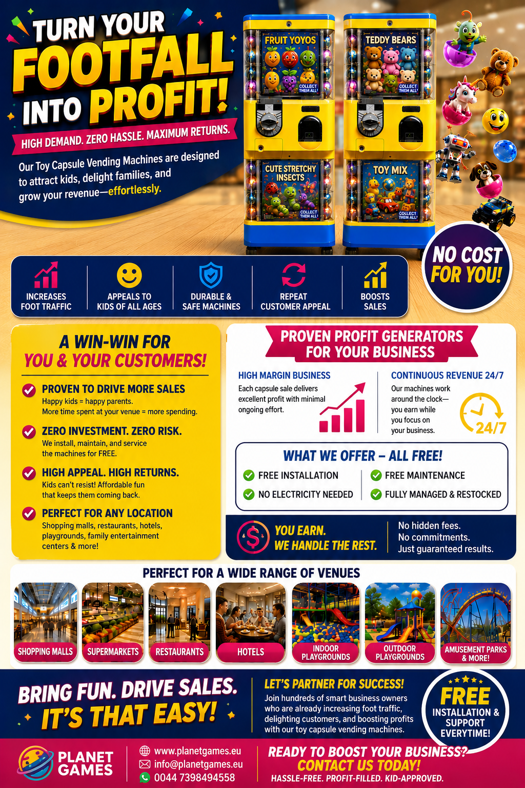 Increase Your Venue’s Revenue!
